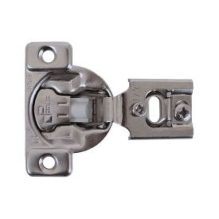 COMPACT HINGES Nickel 105 degree 3/4 Overlay Soft Close Compact Face Frame Hinge 10PK PI.H295-SCx10